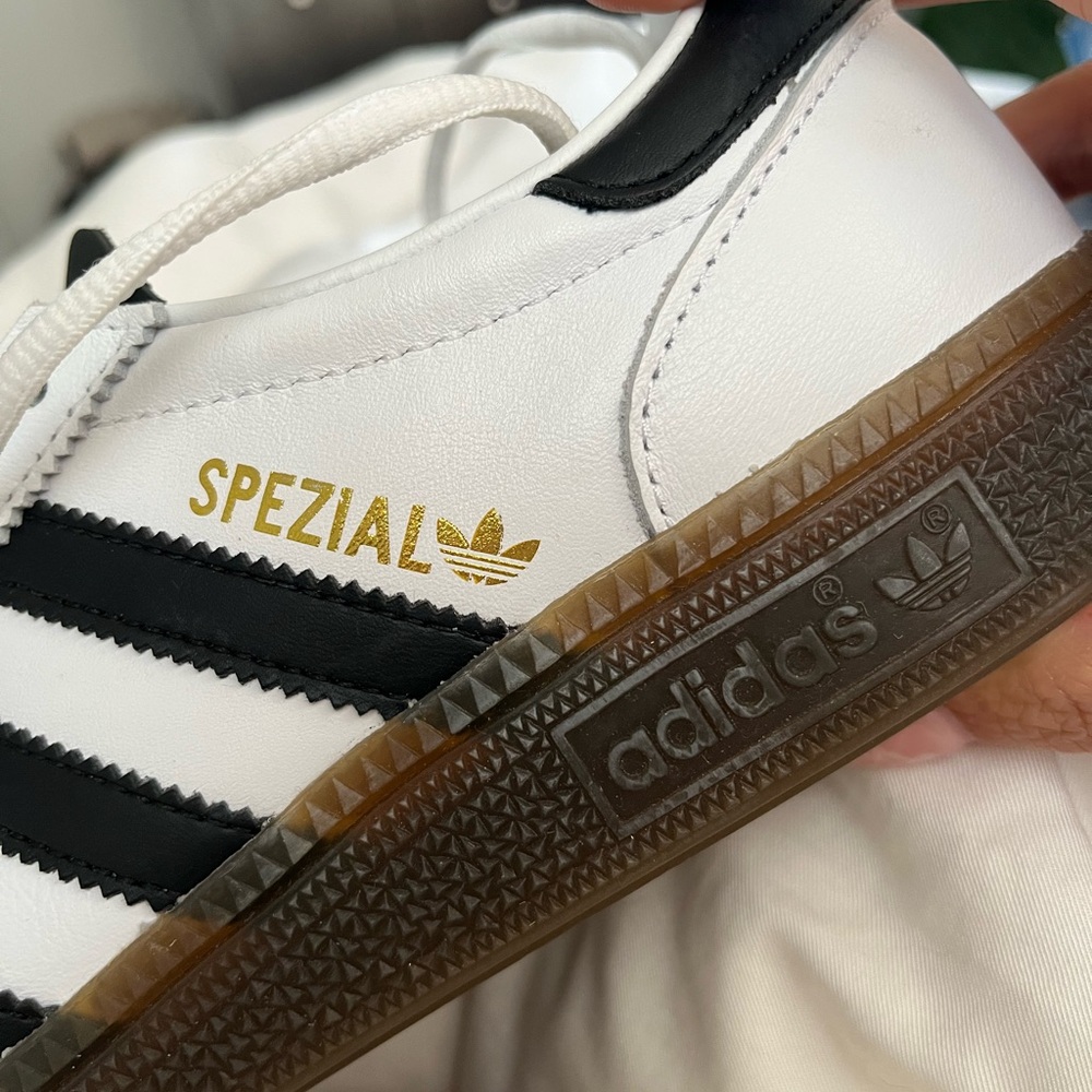 adidas Handball Spezial White and Black Shoes